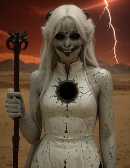 Dramatic Face-Off in Vibrant Comic Book Style