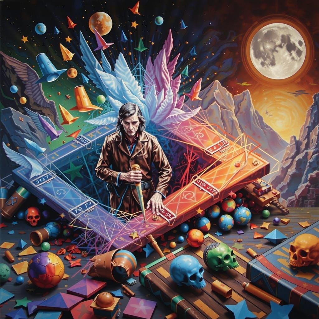 Crowley Thoth Tarot Card Art