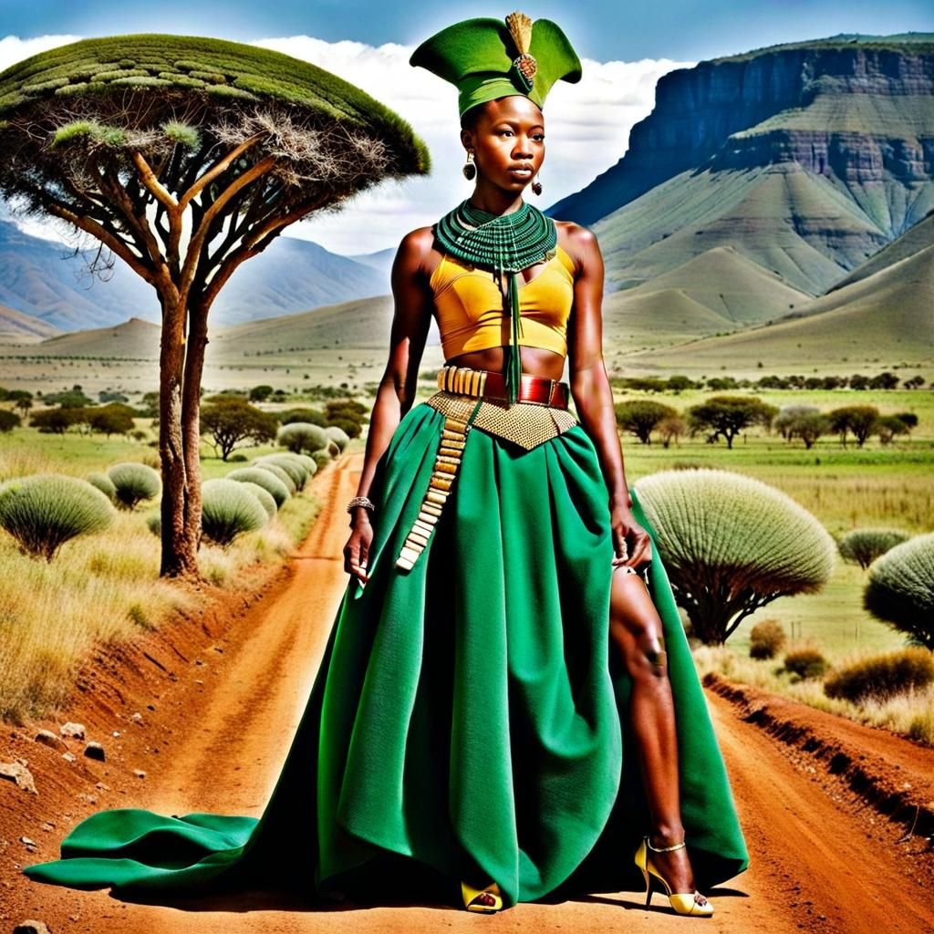 Lesotho as a Woman