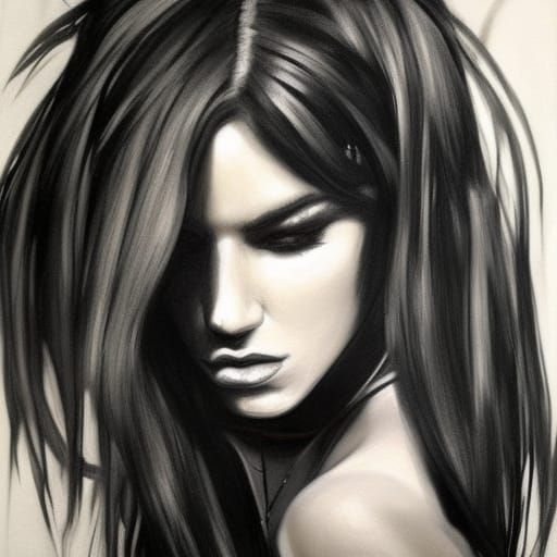 Hyperdetailed Portrait in Graffiti Art Style