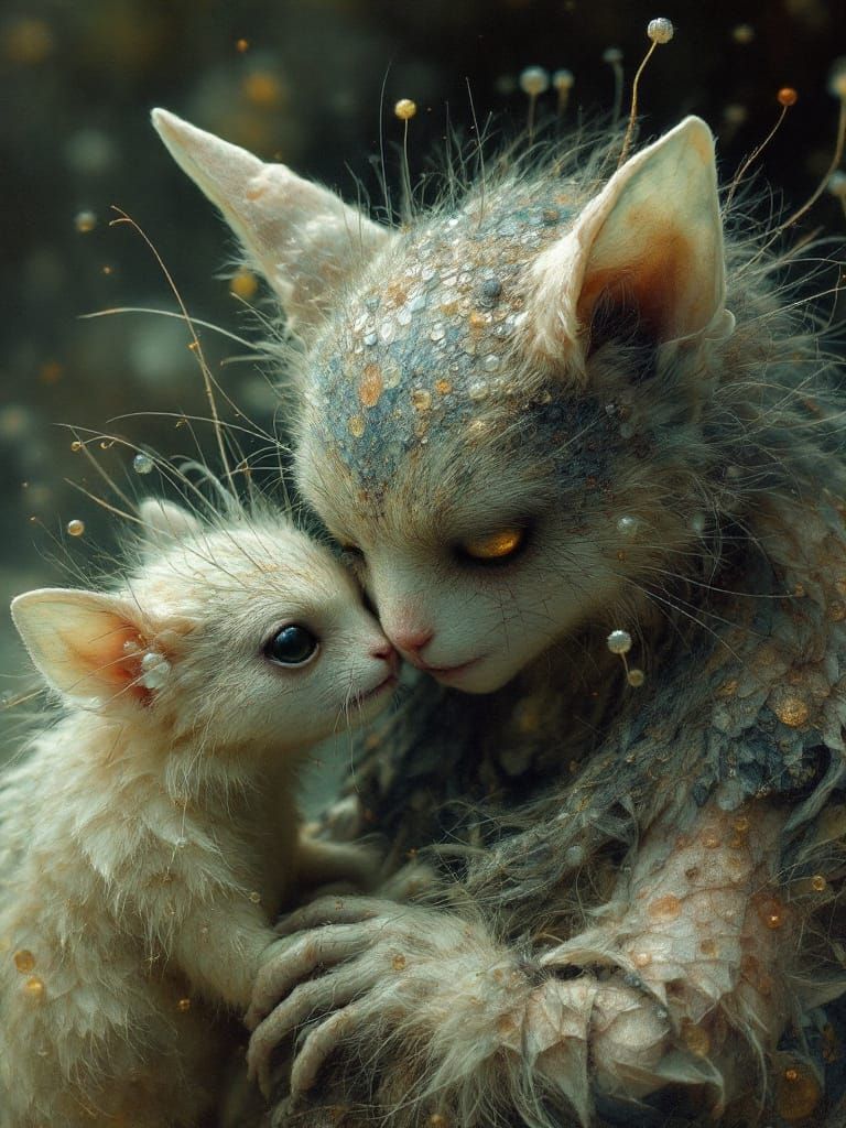 Chimera and Cat...Mutual comfort and safety