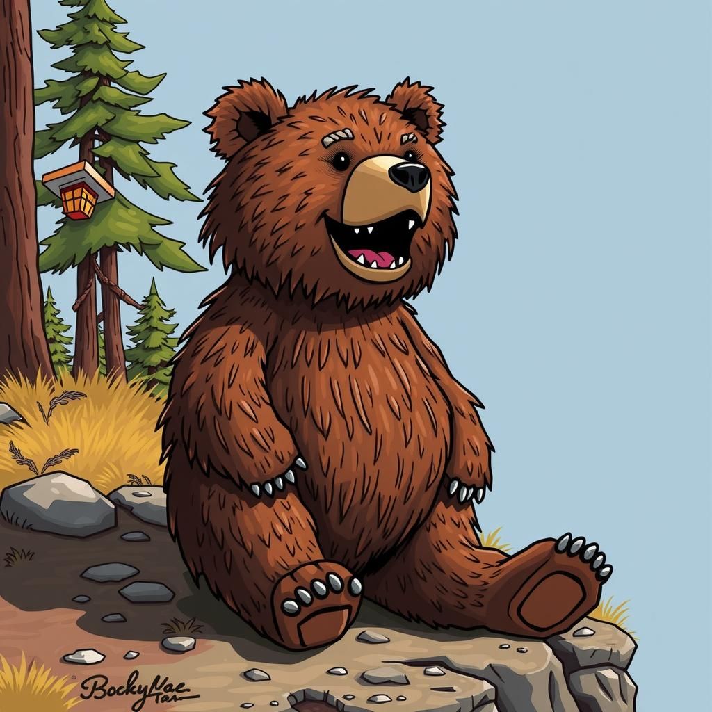 Boognish-Bear AI Image