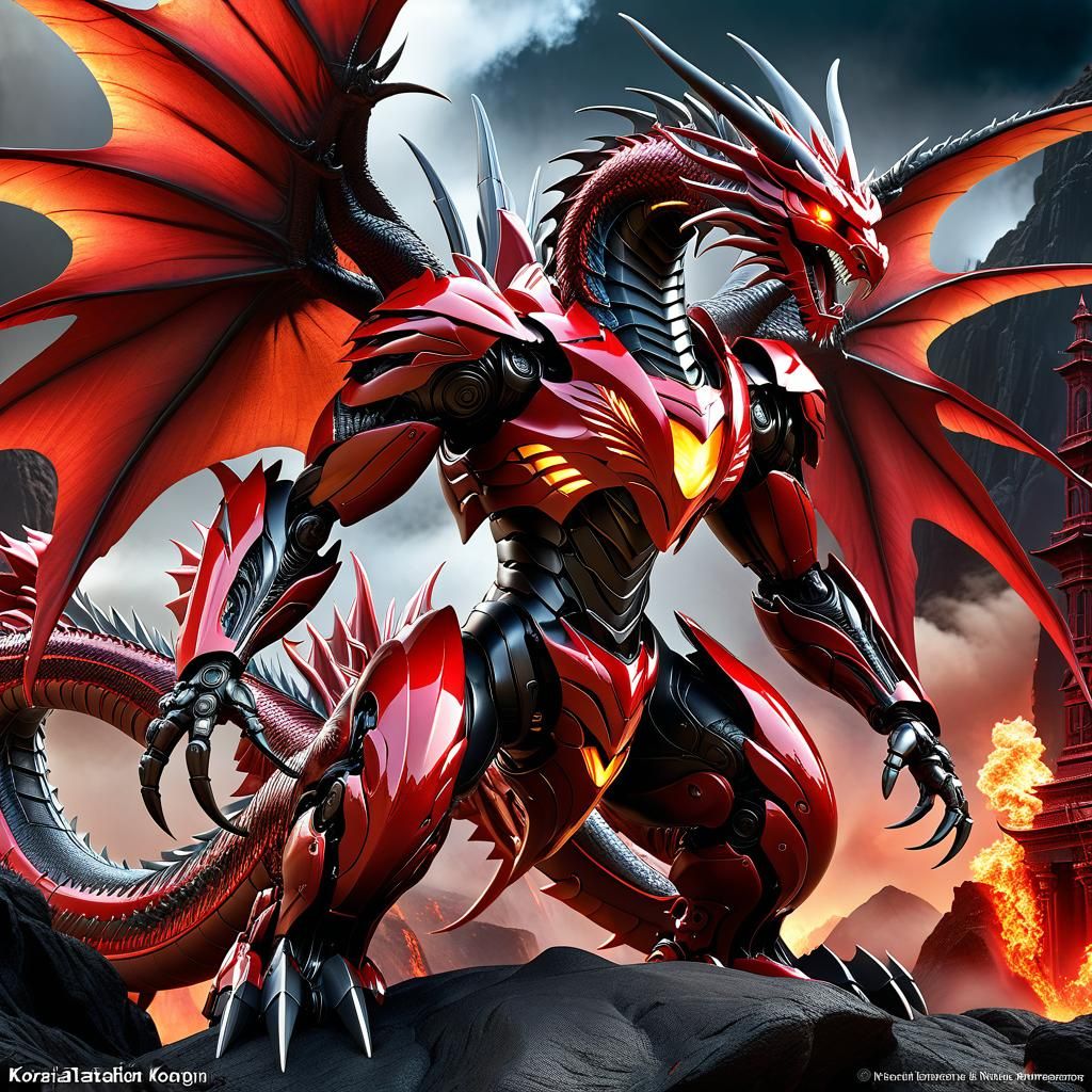 Pokémon Koraidon as Transformer