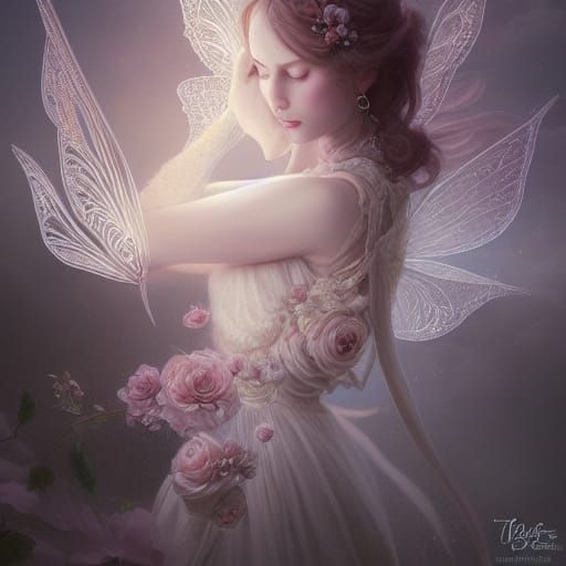Fairy Baker Portrait in Hyper-Detailed Digital Art
