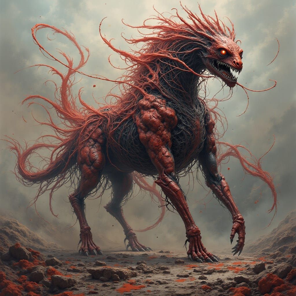 Bright Humanoid Creature