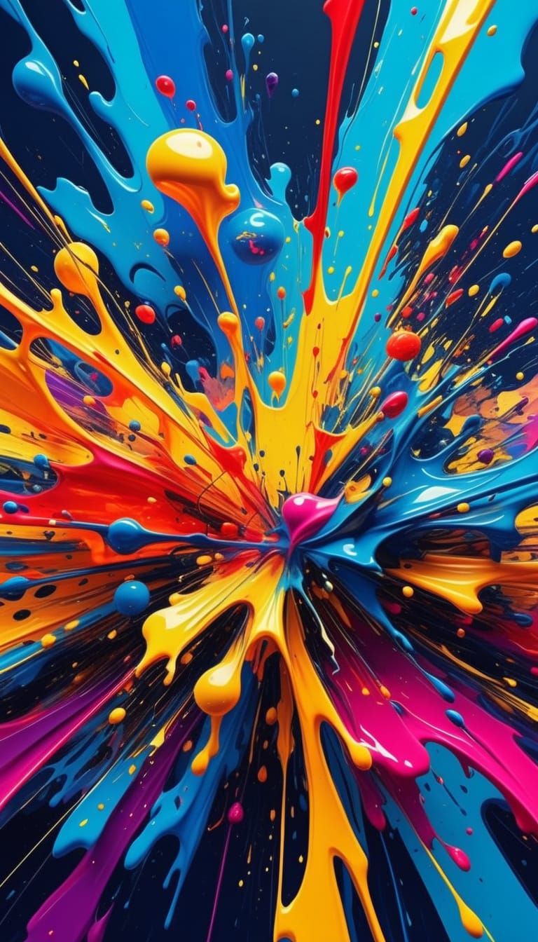 Abstract Expressionism: A Symphony of Color and Light