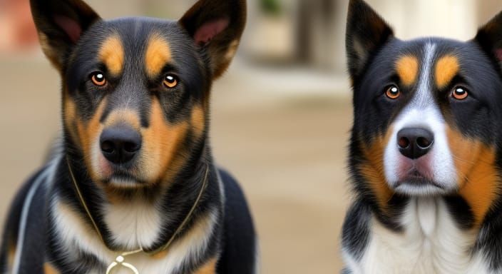 AI Generated Image of Dogs