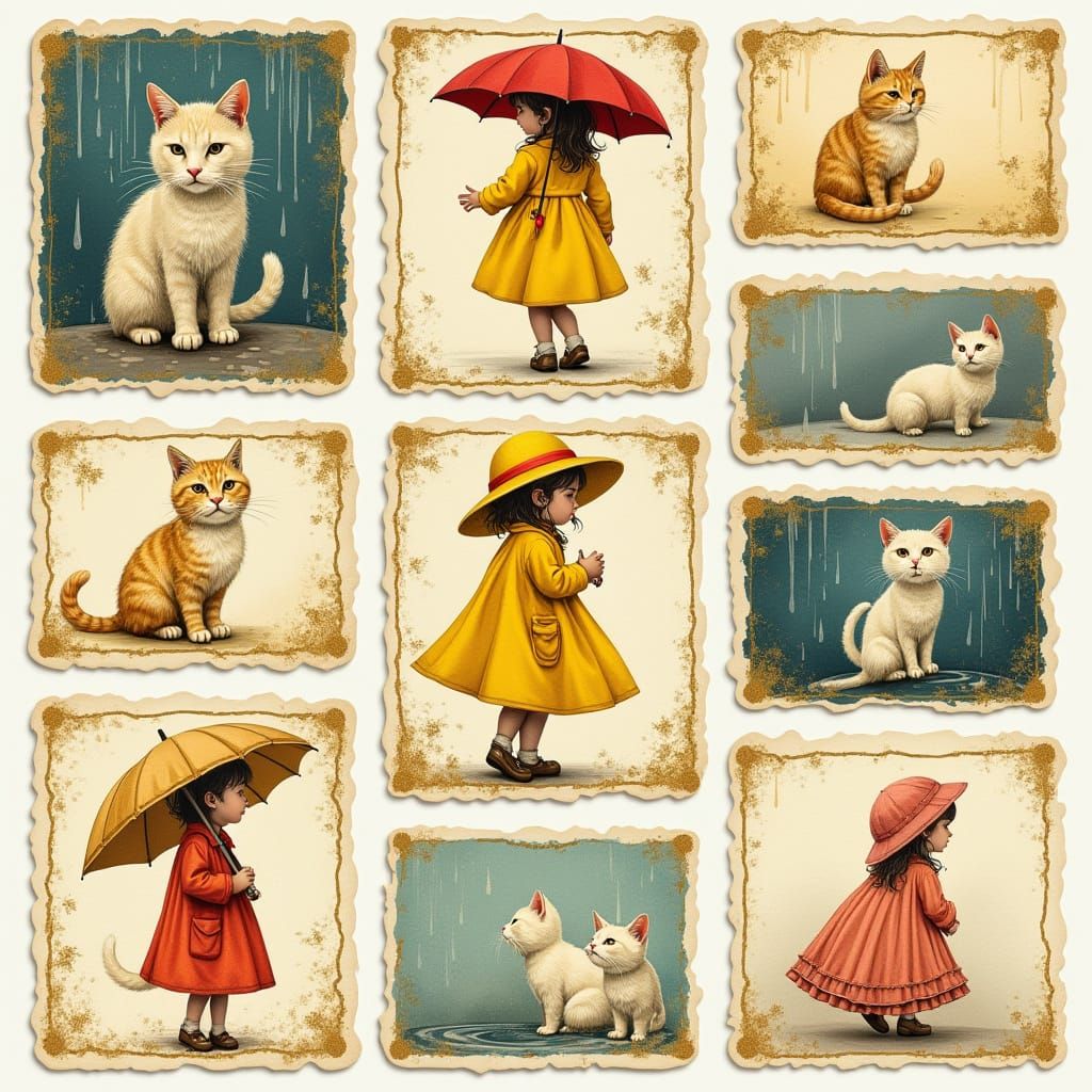 Vintage-Style Labels for a Whimsical Junk Journal