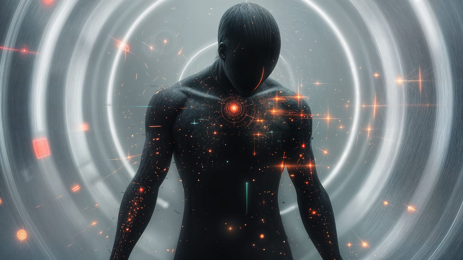 Intense Heartbeat Pulse in Cinematic Surrealism