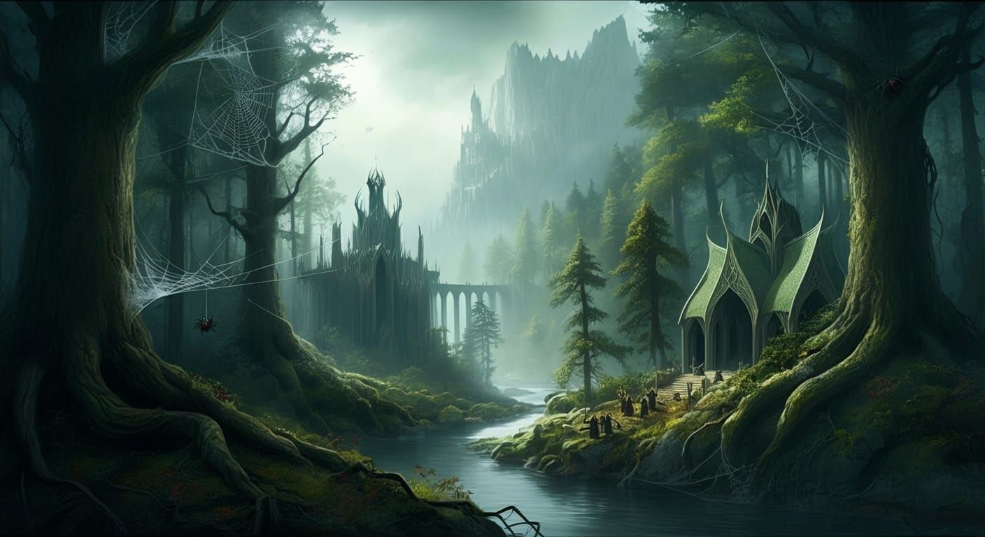 Mirkwood: A Tolkien Forest of Mystery and Danger
