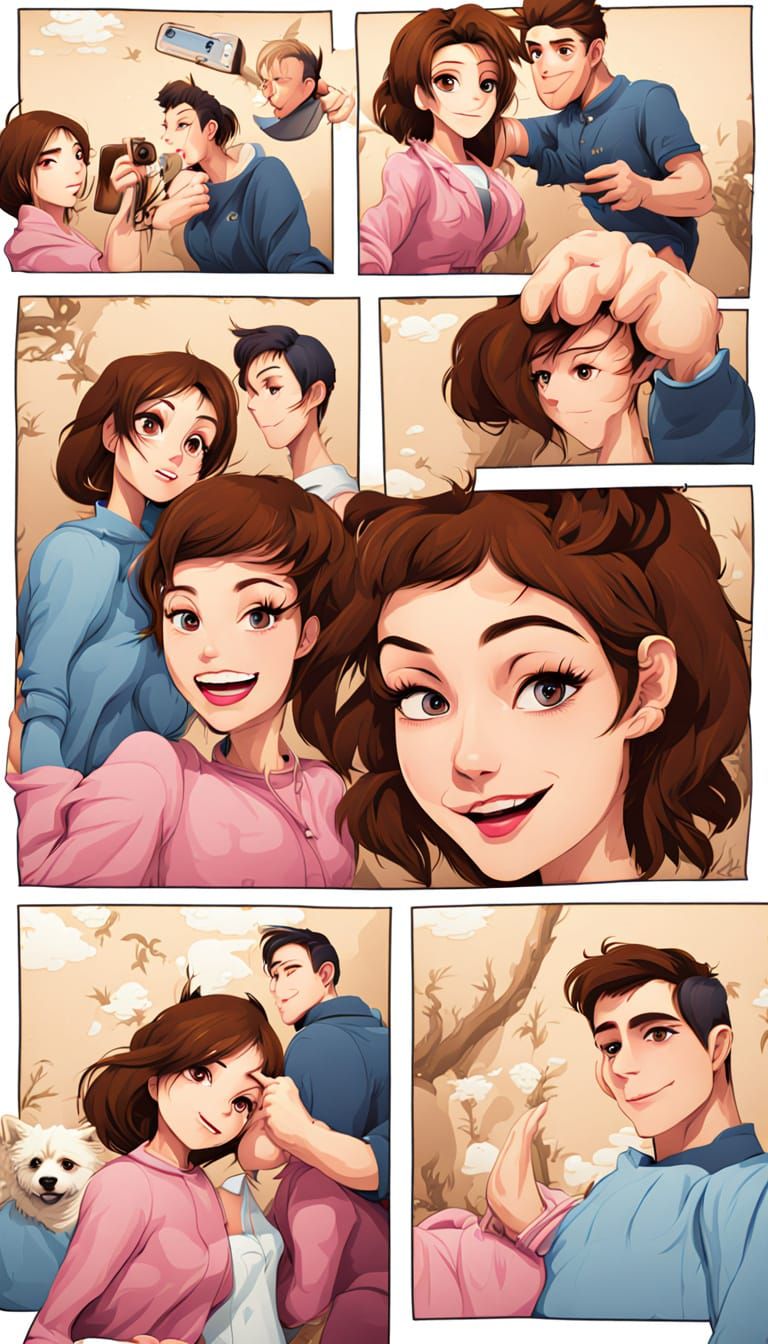 AI Interpretation of Selfie Prompt