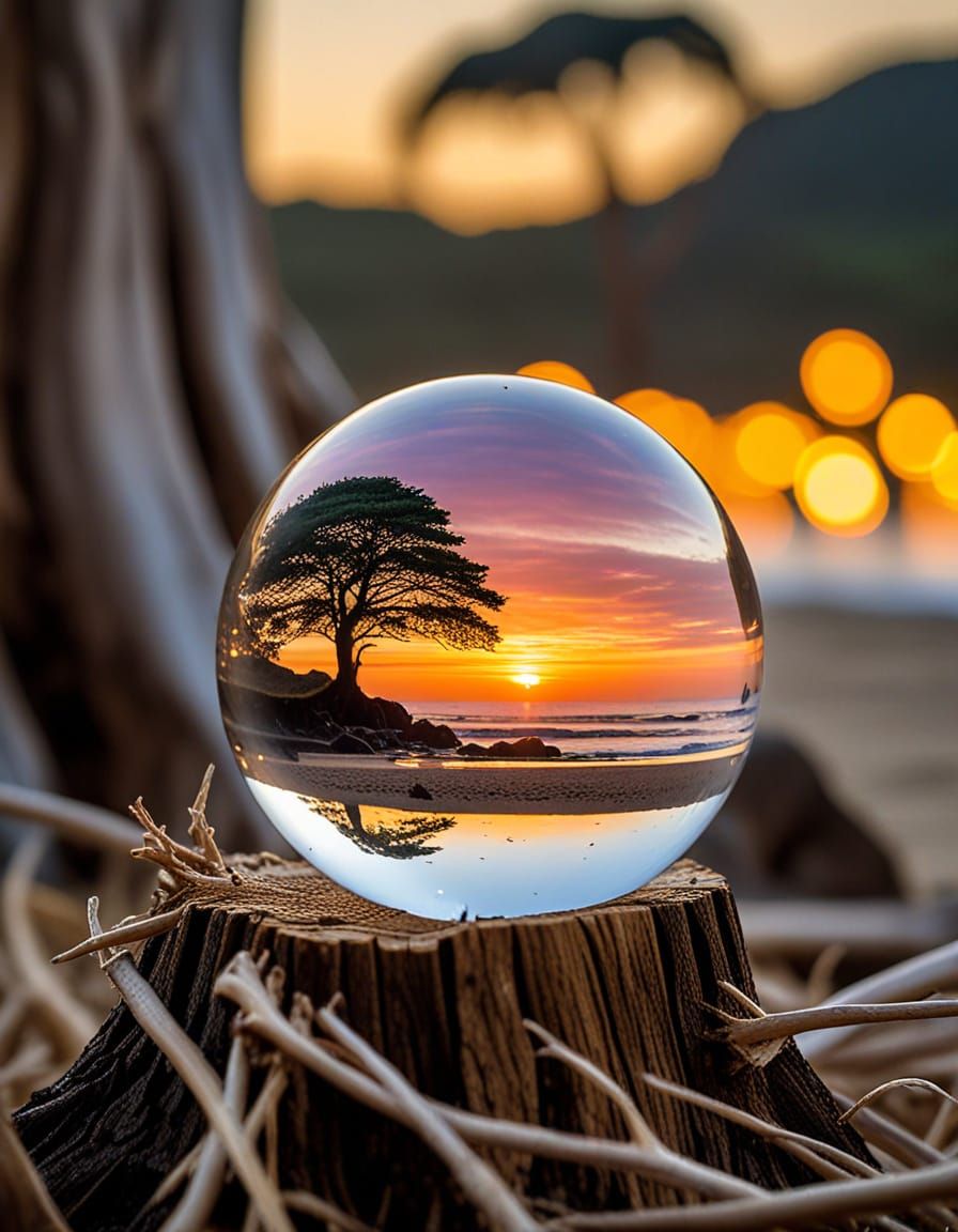 Glass Orb Photography Trials