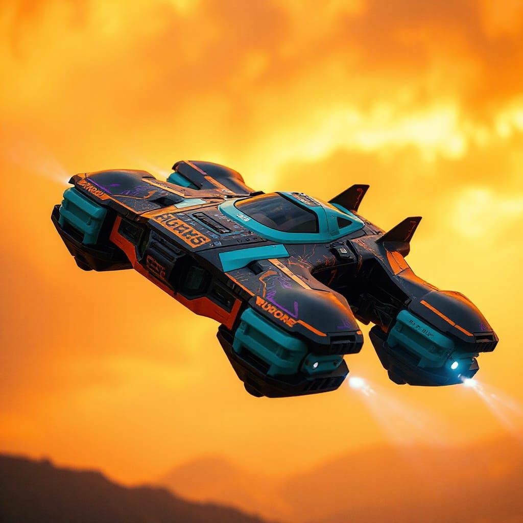 cyber hover-speeder