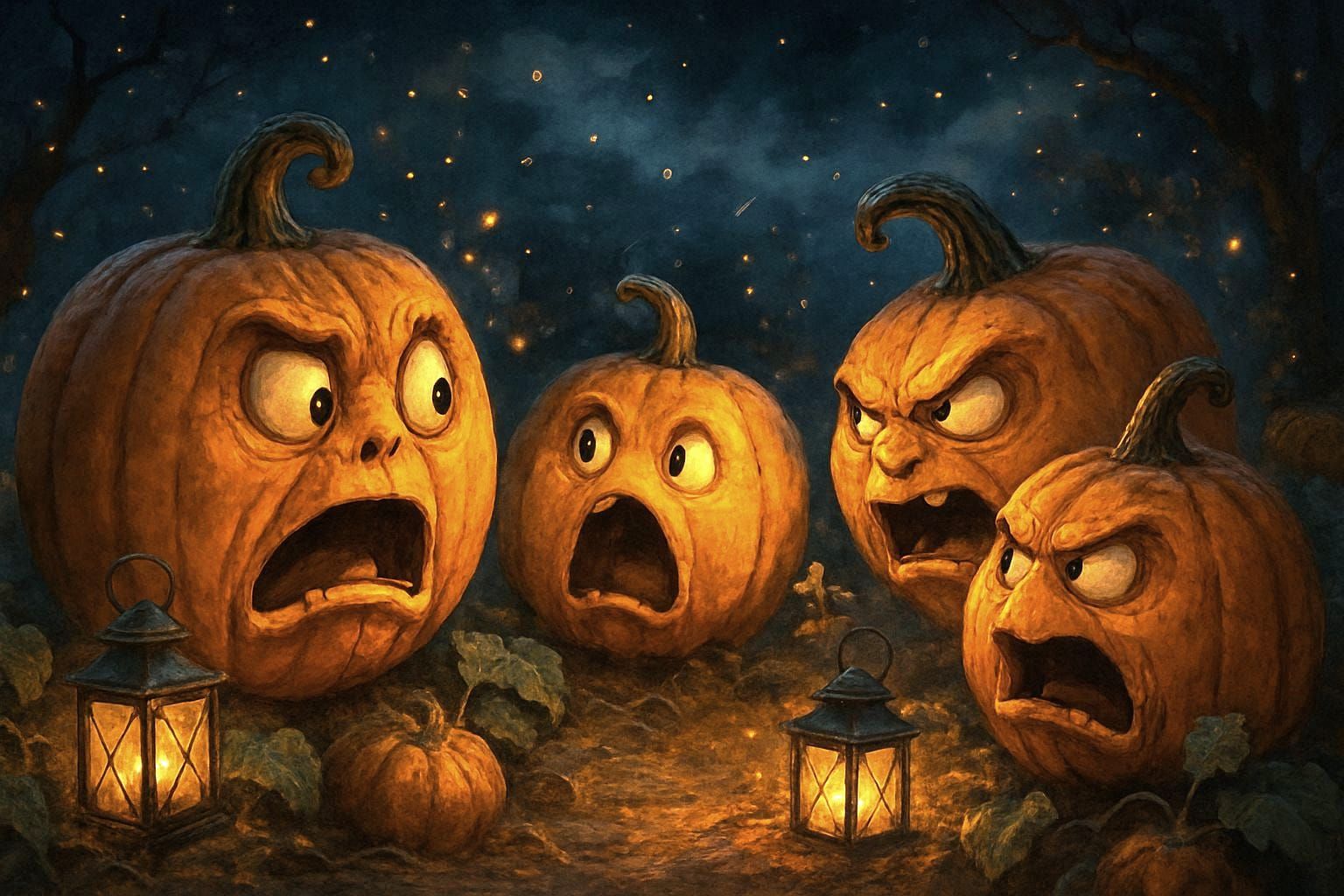 Bitter unsold pumpkins