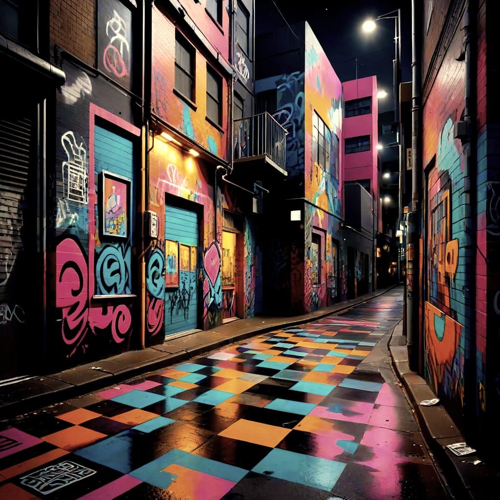 Uncertain Floor in Melbourne Laneway Style