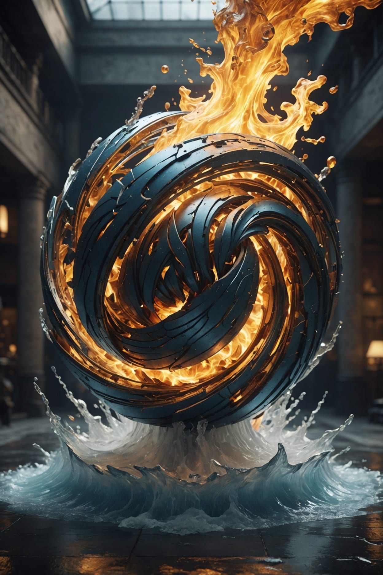 Dynamic Elemental Entity in Maelstrom