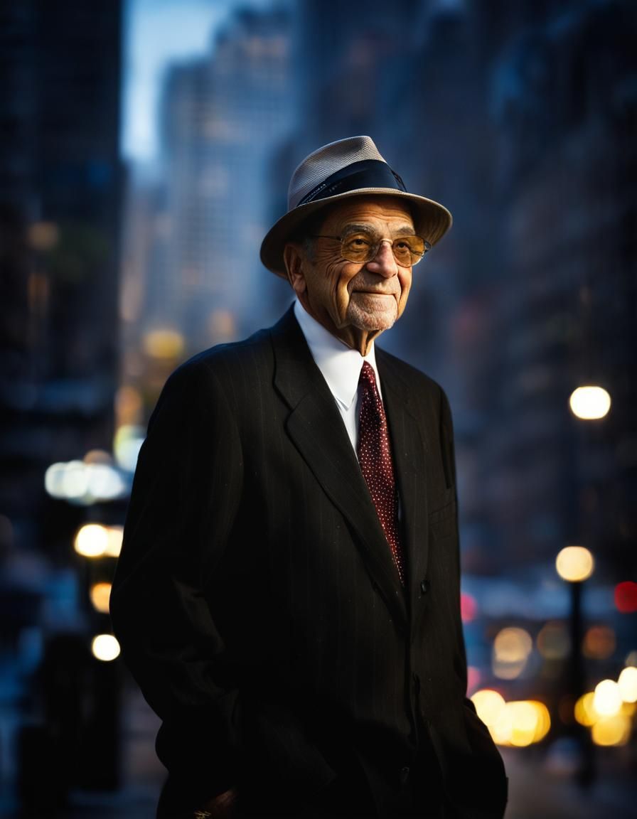 Intricately Detailed Photograph of Sam Giancana
