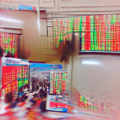 Rising Graph Illustration for Stock Market Growth