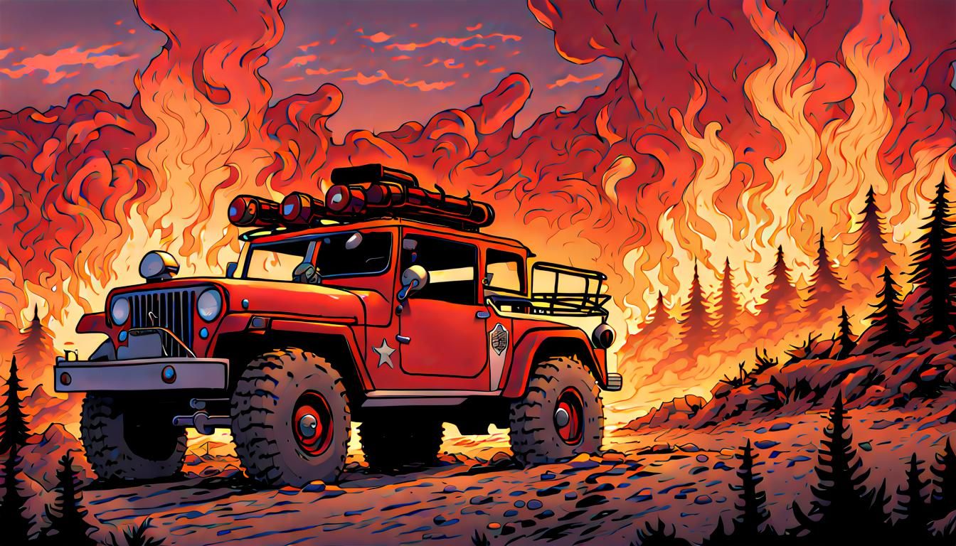 Fire "Jeep" Truck