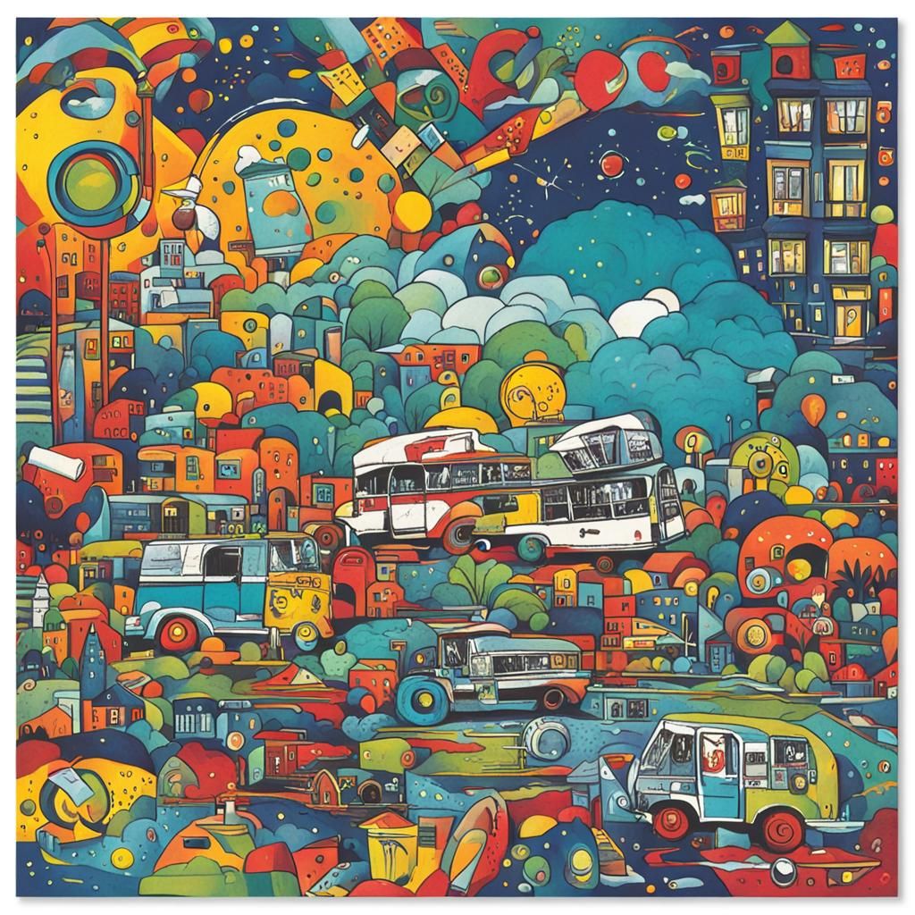 Image Generated From "Manic Monday" Prompt