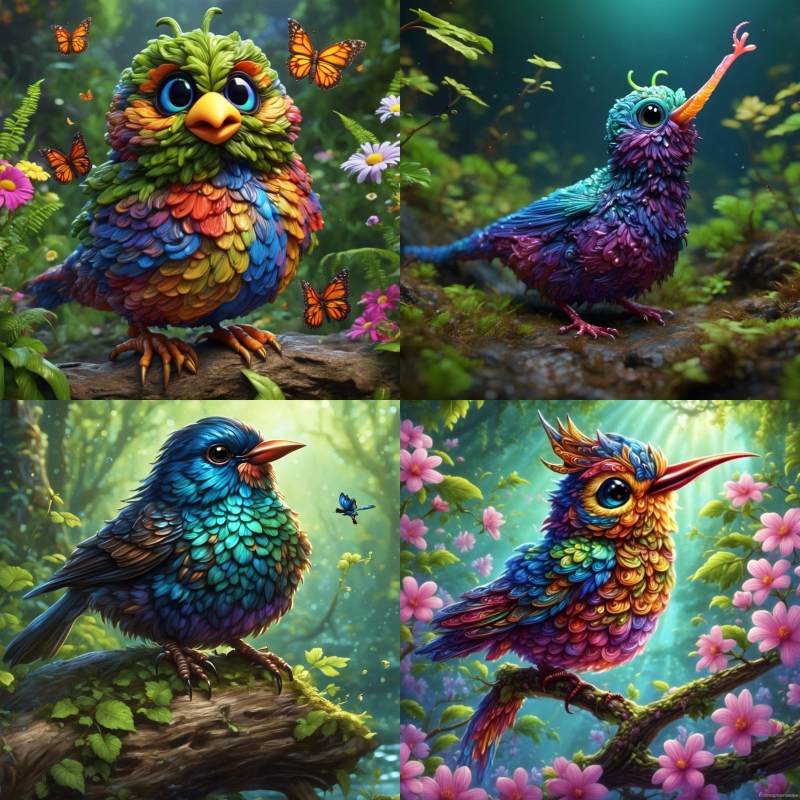 The Early Bird: A Whimsical Interpretation