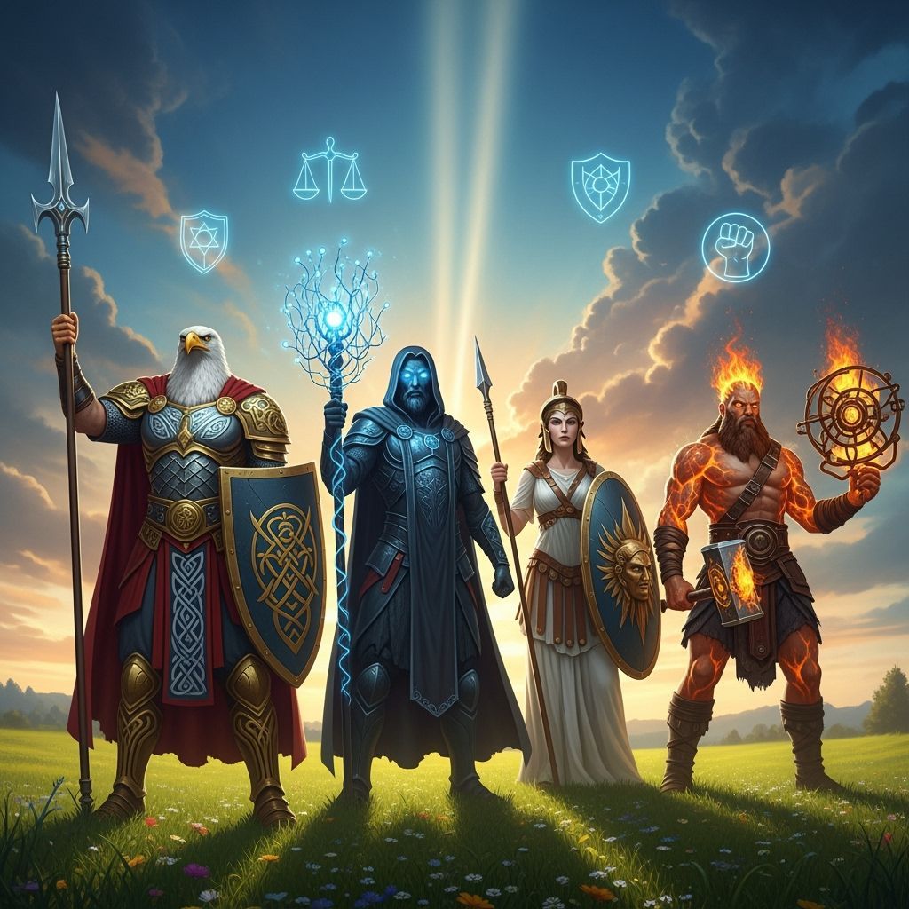 Eagle-Headed Celtic God of Protection