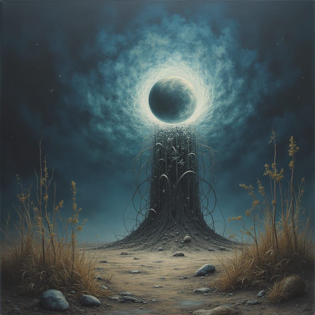 Absolute Nothingness: Absence of All Visual Elements