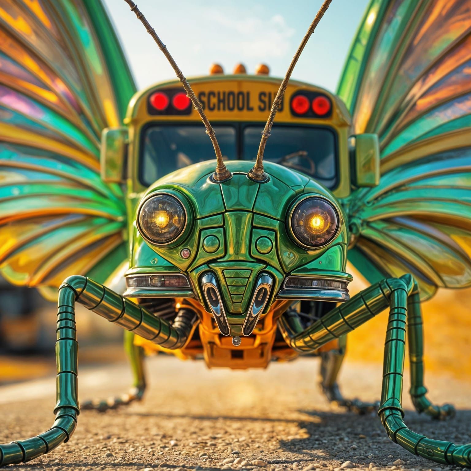 Grasshopper School Bus 2