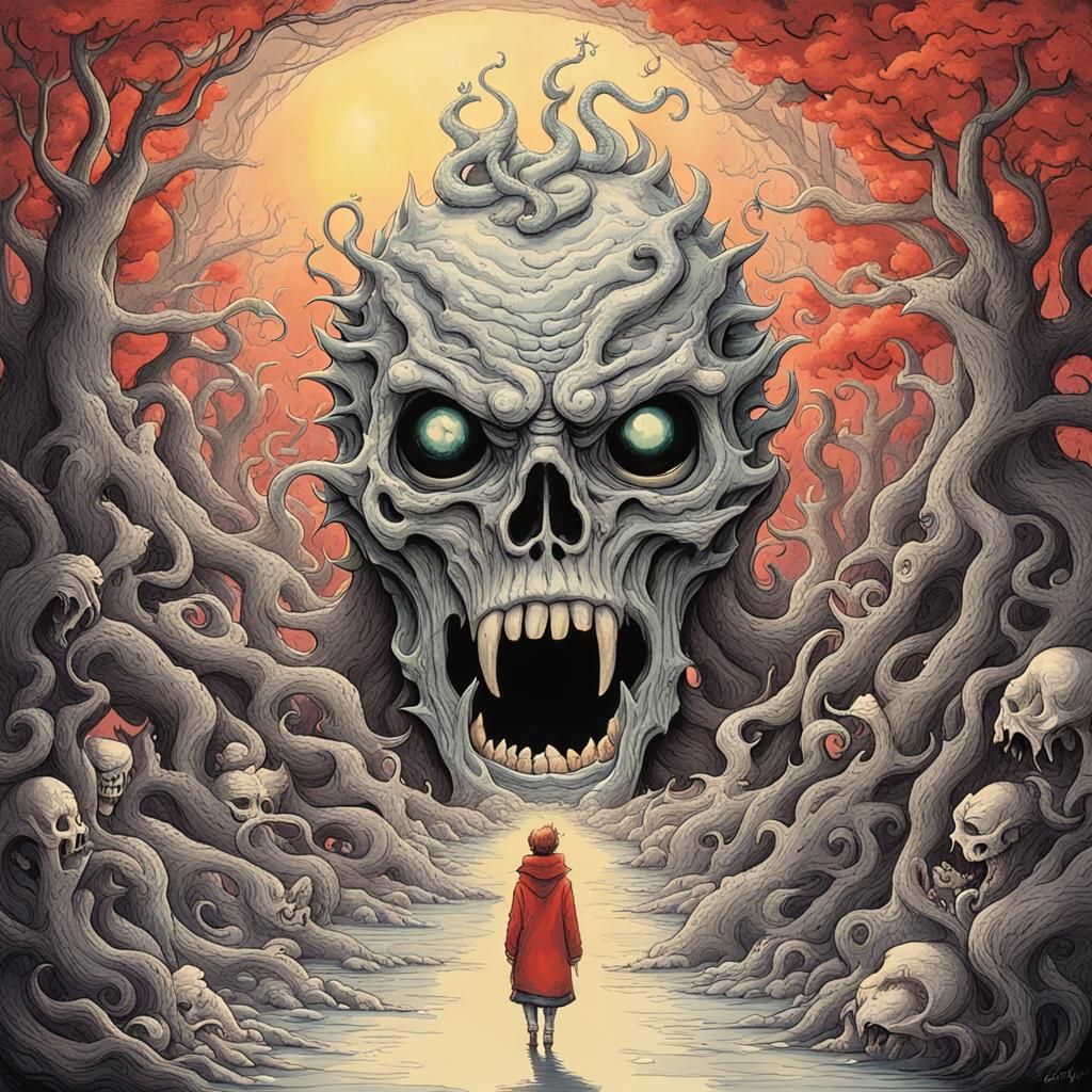 O Beauty, Hideous Monster: A Surreal AI Vision