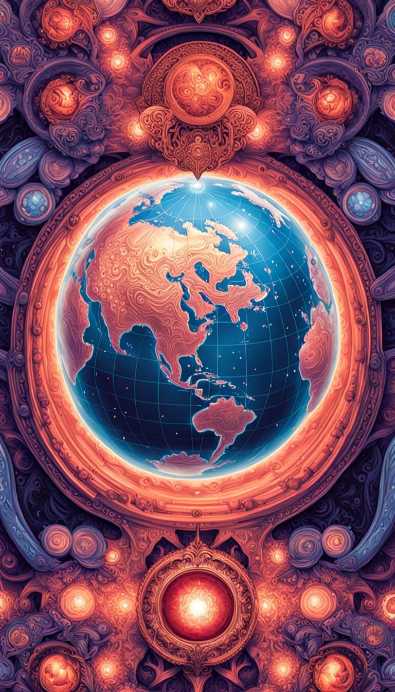 AI Celebration in Hyperrealistic Digital Art