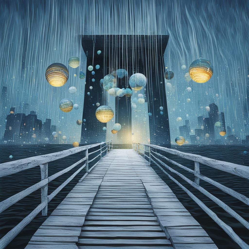 Water Floating: An AI Generated Concept