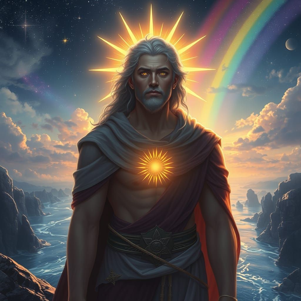 Sun God Returns to Cosmic River