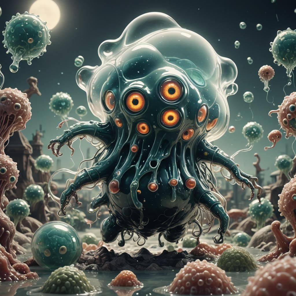 gelatinous amoeba detective