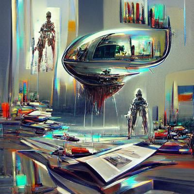 Futuristic Sci-Fi Scene in Cryengine Style