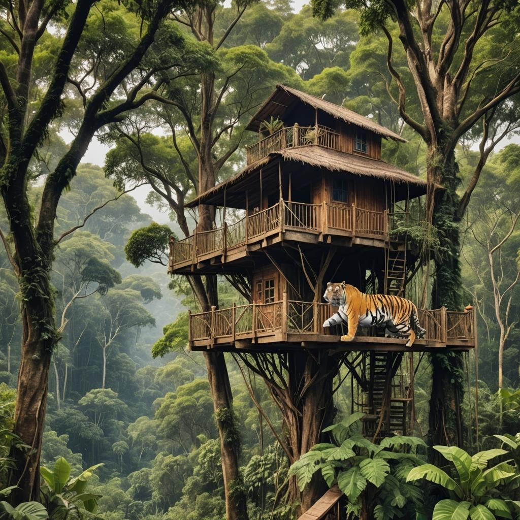 Jungle treehouse