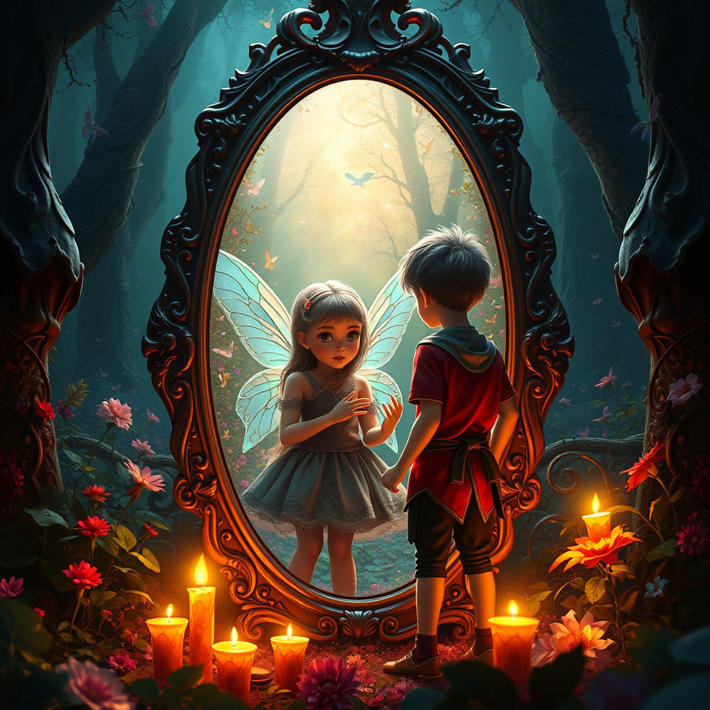 Enchanted Mirror to Fairyland: Fantasy Concept Art