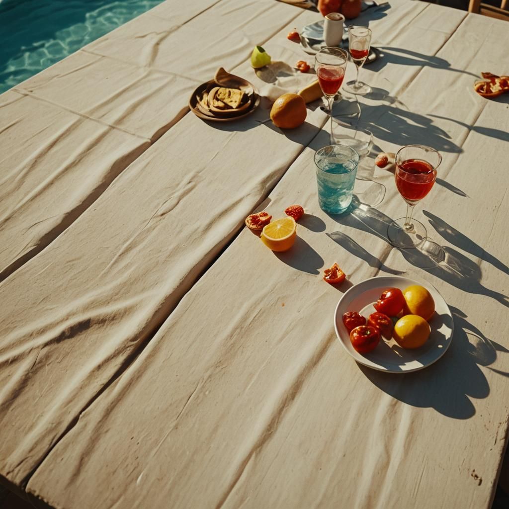 Nostalgic Summer Memories in Film Photography Style