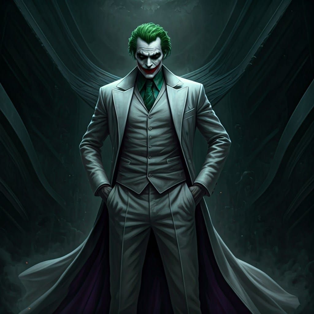 Godlike Joker Beyonder Fusion in Gothic Style