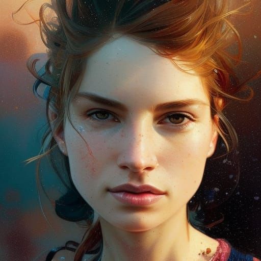 Family Portrait in Dynamic Lighting