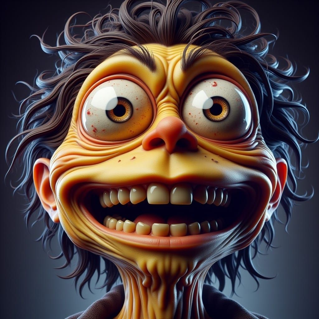 AI Image of Bart Simpson