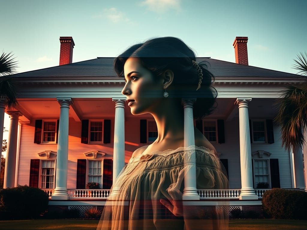 Southern Belle double exposure 1