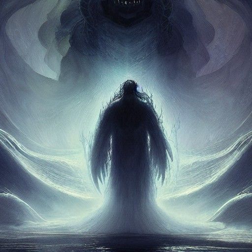 Enormous Abyss Monster in Astral Cosmic Style