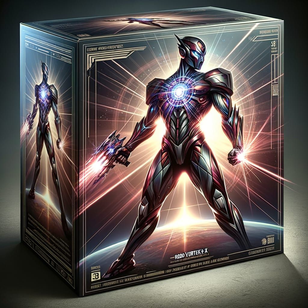 Powerful ROBO VORTEK-X Action Figure