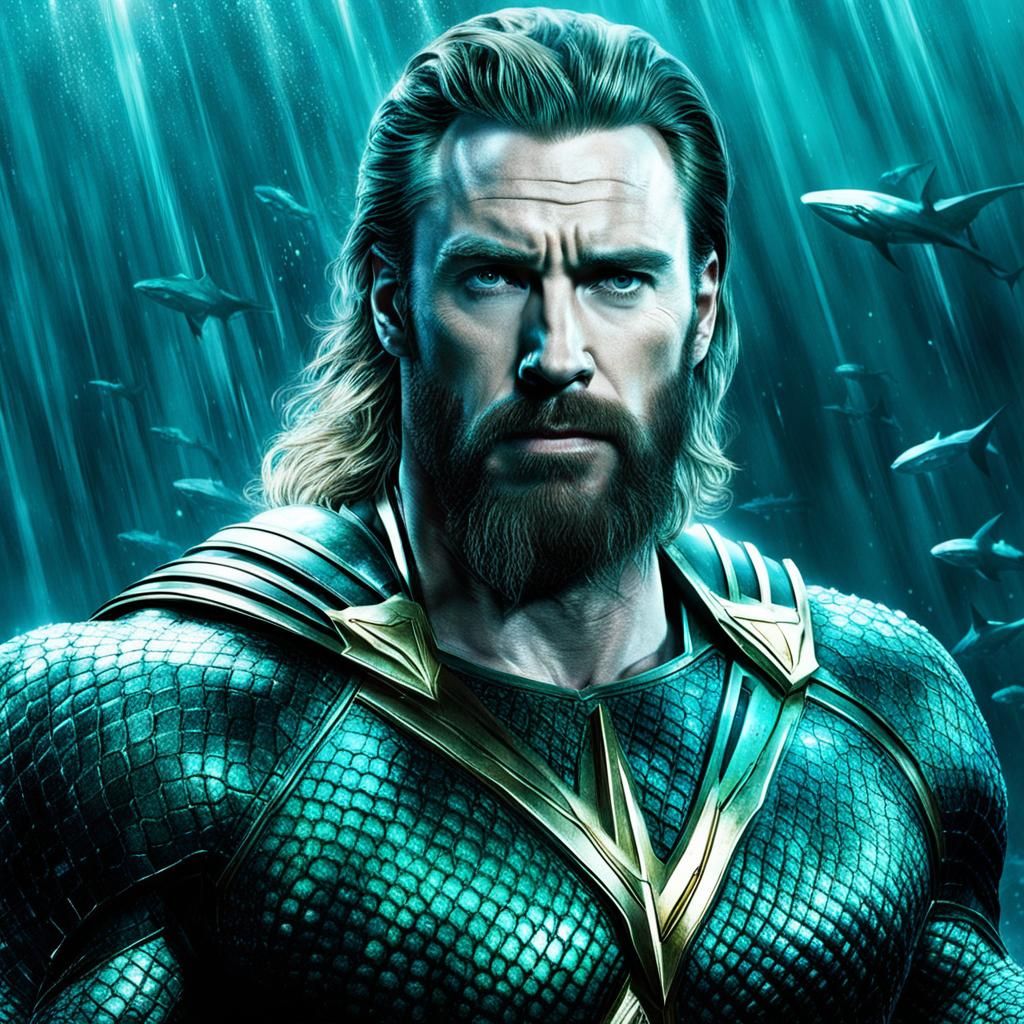 Chris Evans as Aquaman Reimagined