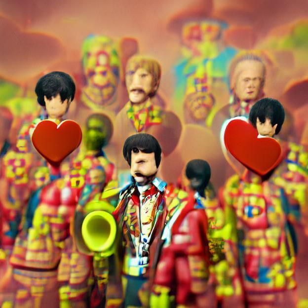 Surreal Sgt. Pepper's Lonely Hearts Club Band