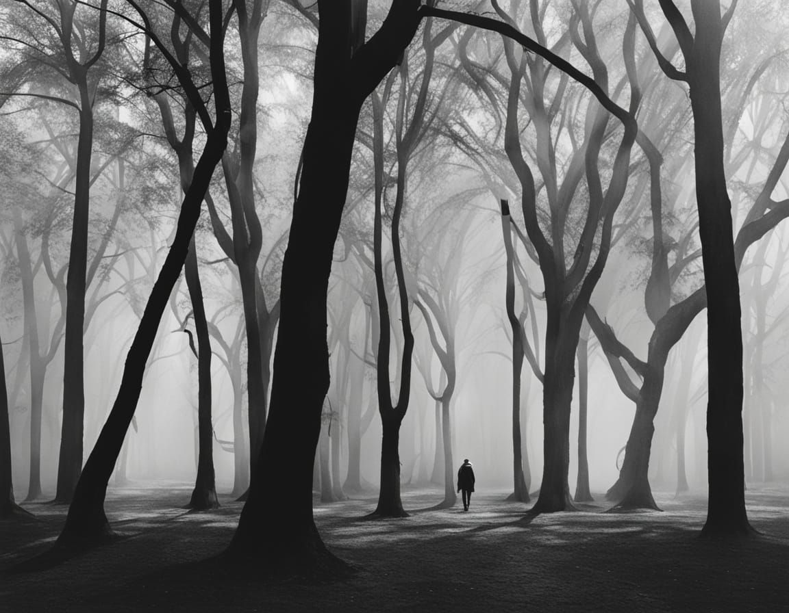 In the style of Michael Kenna