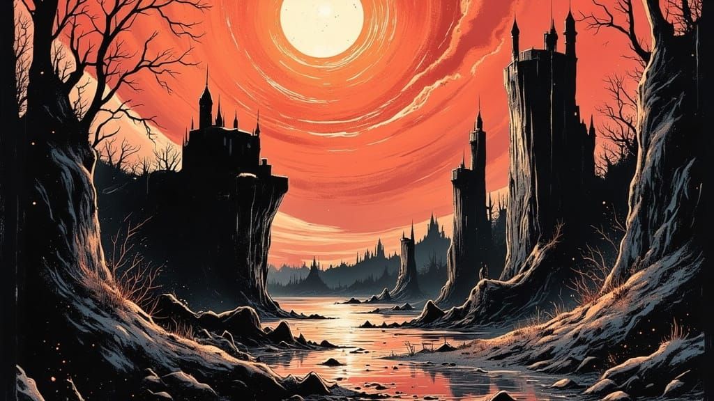 Crimson Mist and Death Adder in Sinister Reflection