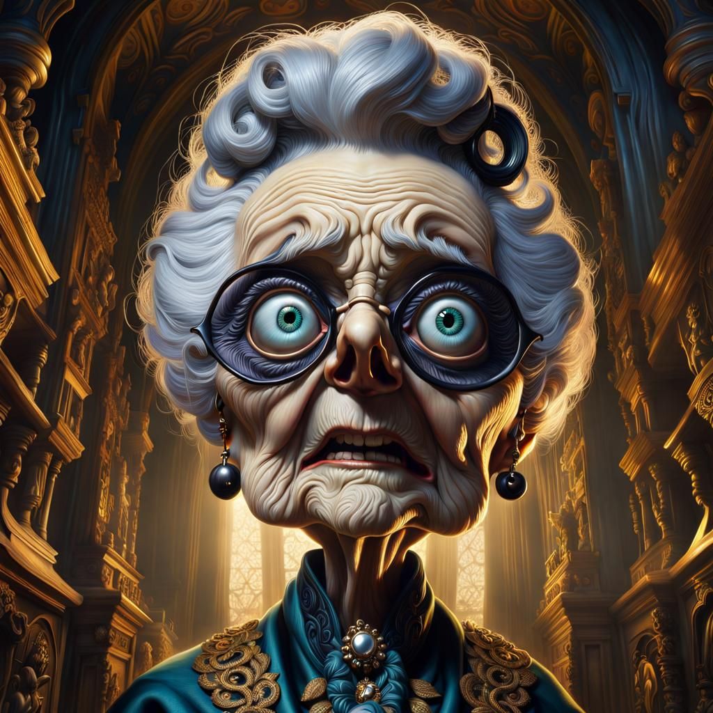 He posts all sorts of things, ghosts, robots, even death