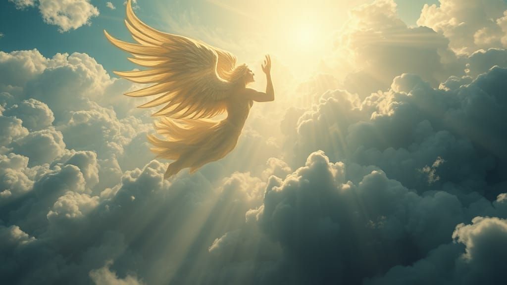 Aeolus Unleashes a Storm in a Divine Landscape