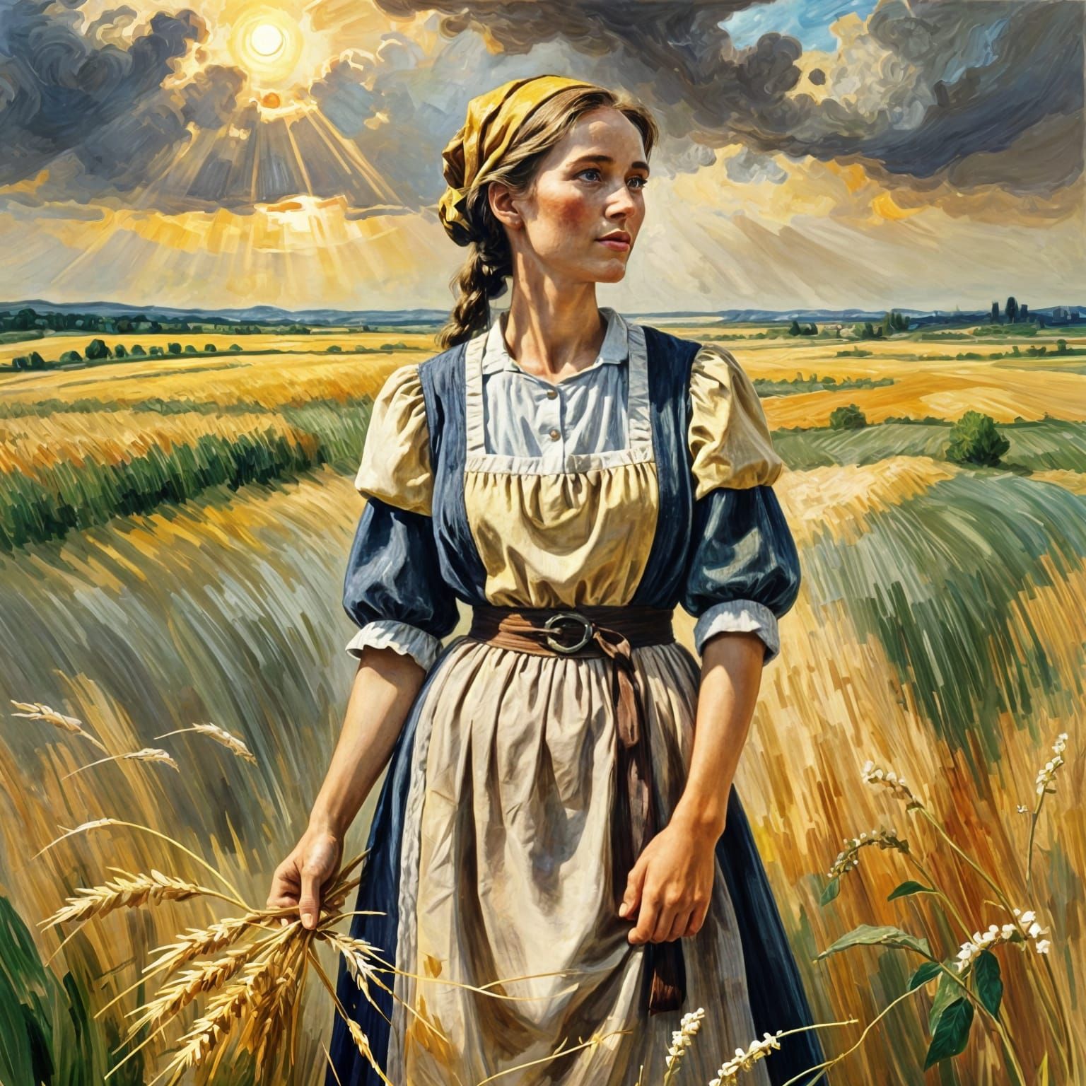 Impressionistic Landscape: Finding Hope After the Storm